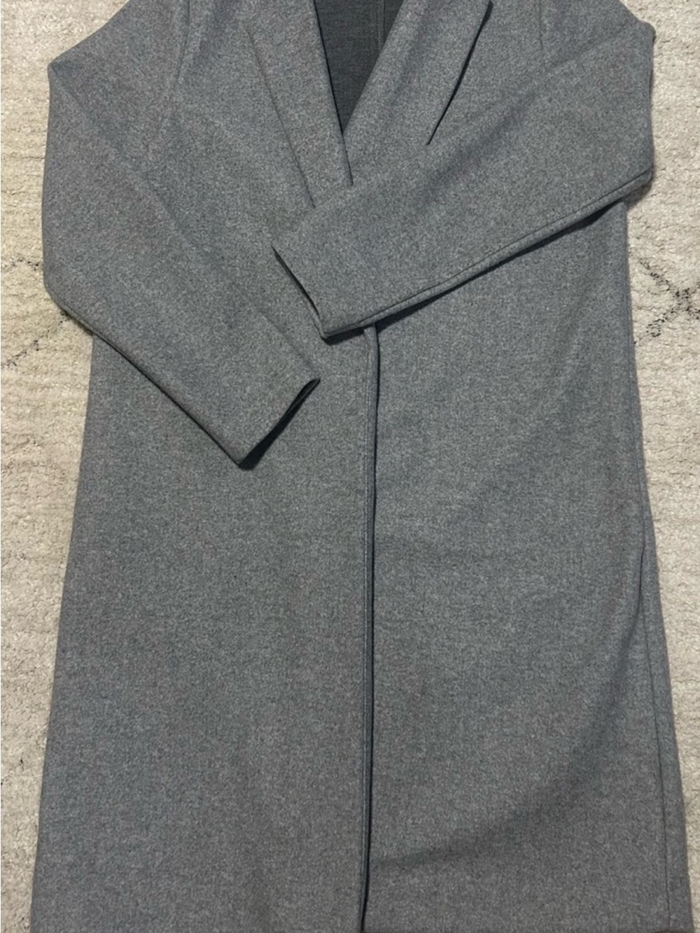 Zara Gray Long Coat